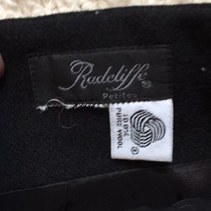 Radcliffe Petites Skirts - Radcliffe Petites Black Wool Pencil Skirt w/ Belt Radcliffe Petites Skirts - Radcliffe Petites Black Wool Pencil Skirt w/ Belt